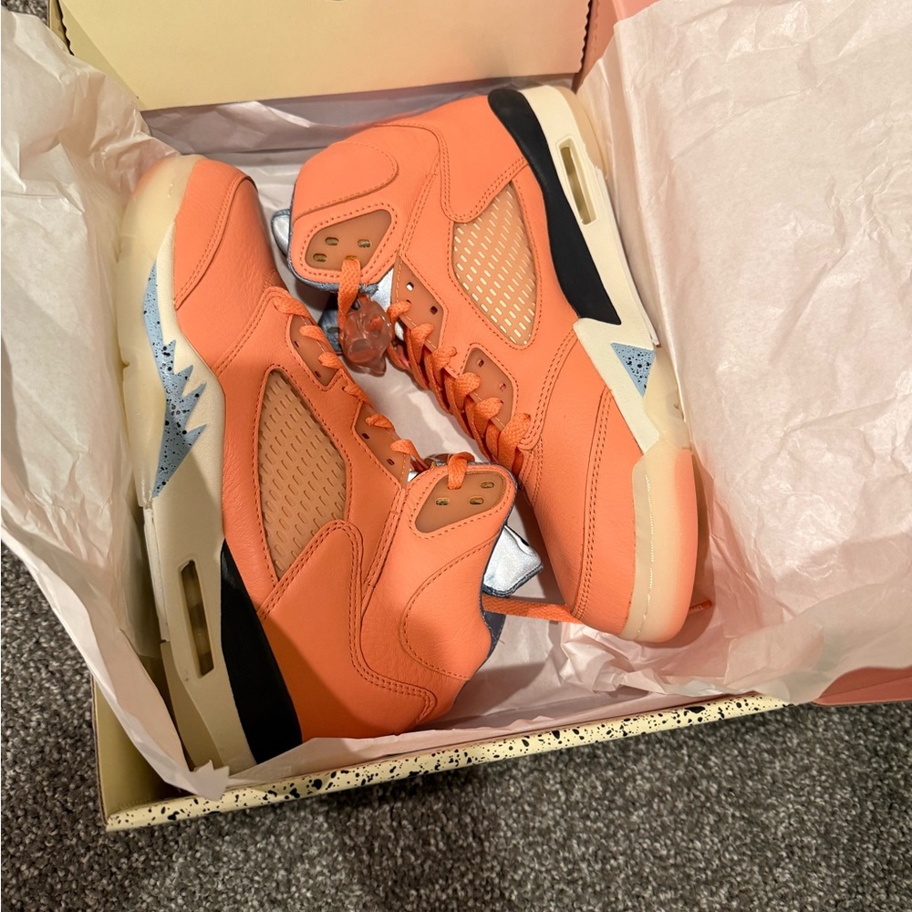 Air Jordan 5 Retro DJ Khaled We The Best Crimson Bliss size 8...NEVER WORN!! - Picture 2 of 11
